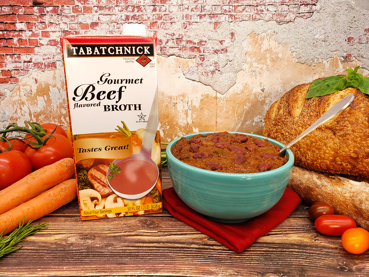 Variety 4 Pack: 2 Gourmet Beef Flavored Broth and 2 Garden Fresh Vegetable Broth