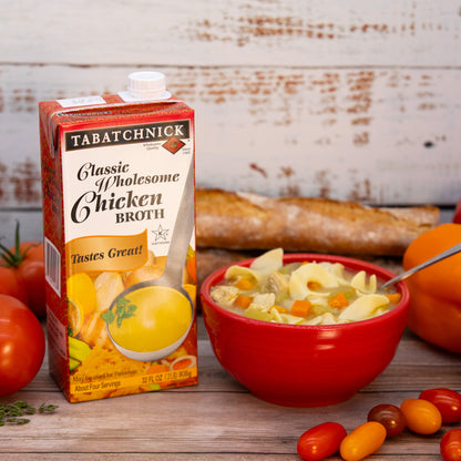 Classic Wholesome Chicken Broth - 6 Pack
