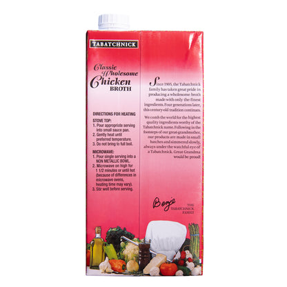 Classic Wholesome Chicken Broth - 6 Pack