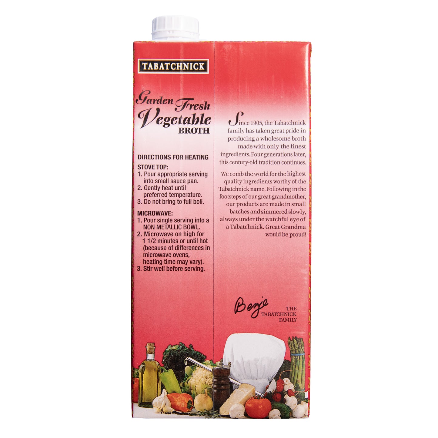 Garden Fresh Vegetable Broth - 4 Pack