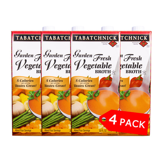 Garden Fresh Vegetable Broth - 4 Pack